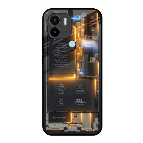 Glow Up Skeleton Glossy Case for Redmi A1 Plus