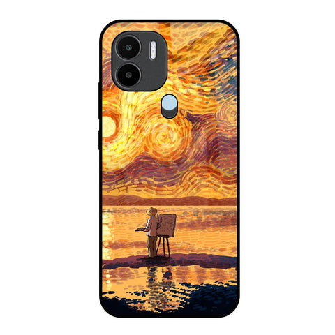 Sunset Vincent Glossy Case for Redmi A1 Plus