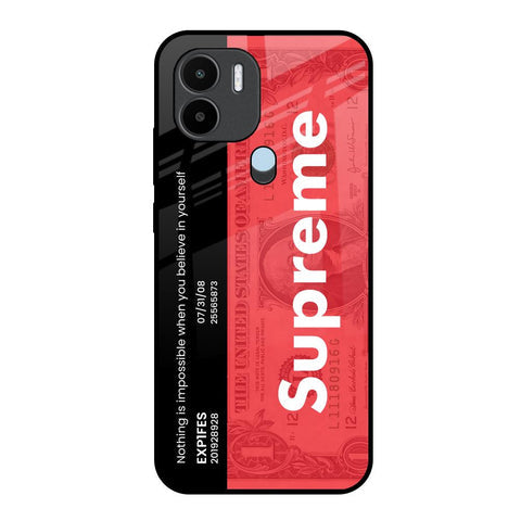 Supreme Ticket Glossy Case for Redmi A1 Plus