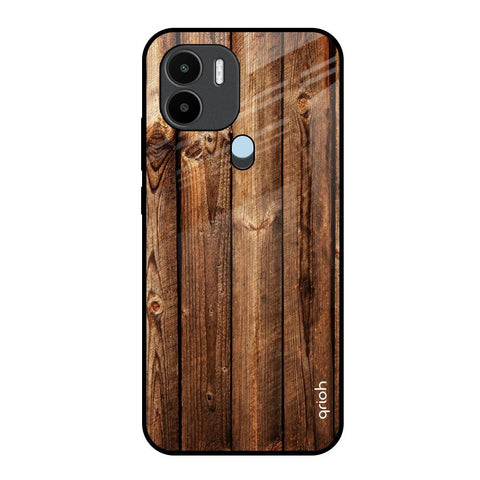 Timber Printed Glossy Case for Redmi A1 Plus