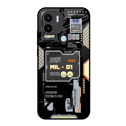 Exposed Parts Glossy Case for Redmi A1 Plus