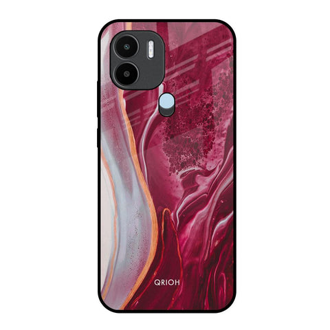 Crimson Ruby Glossy Case for Redmi A1 Plus