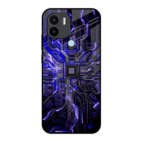 Techno Color Pattern Glossy Case For Redmi A1 Plus