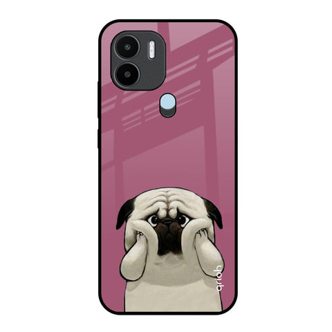 Funny Pug Face Glossy Case For Redmi A1 Plus