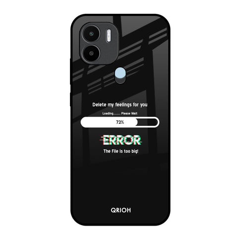 Error Glossy Case for Redmi A1 Plus