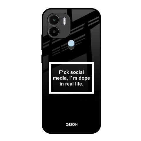 Dope In Life Glossy Case for Redmi A1 Plus
