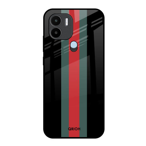 Vertical Stripes Glossy Case for Redmi A1 Plus