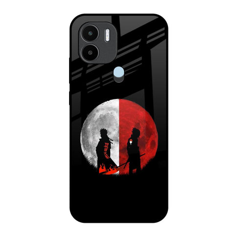 Anime Red Moon Glossy Case for Redmi A1 Plus