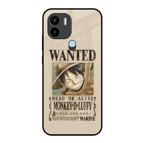 Luffy Wanted Glossy Case for Redmi A1 Plus
