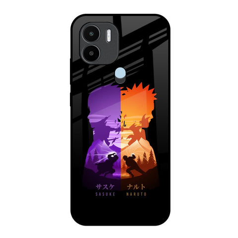 Minimalist Anime Glossy Case for Redmi A1 Plus