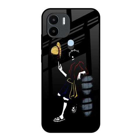 Luffy Line Art Glossy Case for Redmi A1 Plus