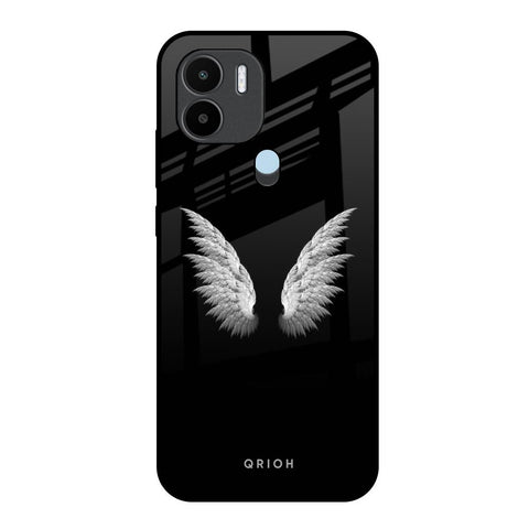 White Angel Wings Glossy Case for Redmi A1 Plus