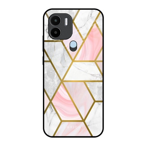 Geometrical Marble Glossy Case for Redmi A1 Plus