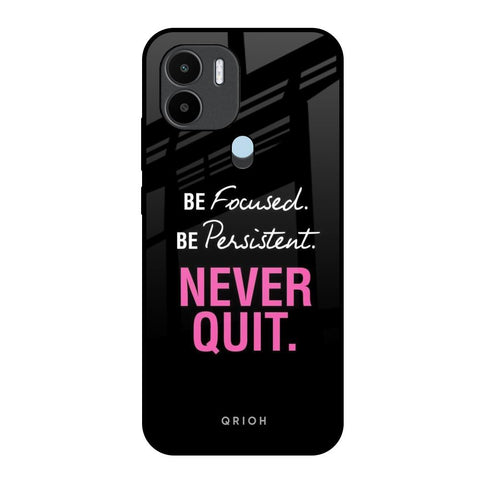 Be Focused Glossy Case for Redmi A1 Plus