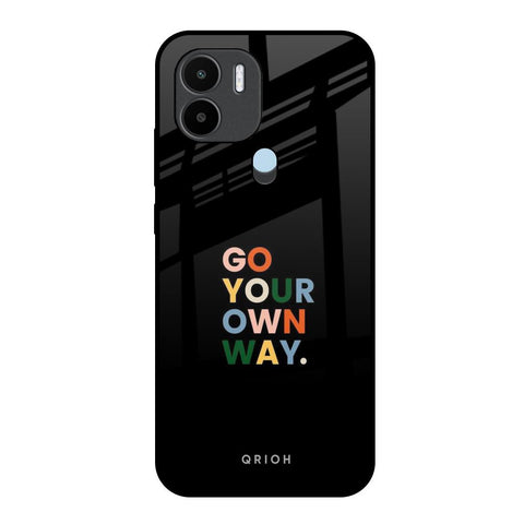 Go Your Own Way Glossy Case for Redmi A1 Plus