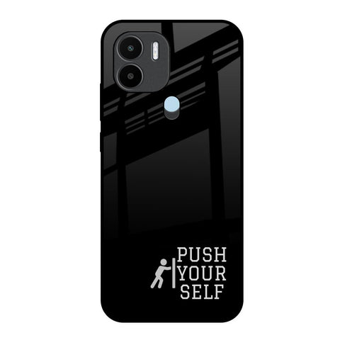 Push Your Self Glossy Case for Redmi A1 Plus