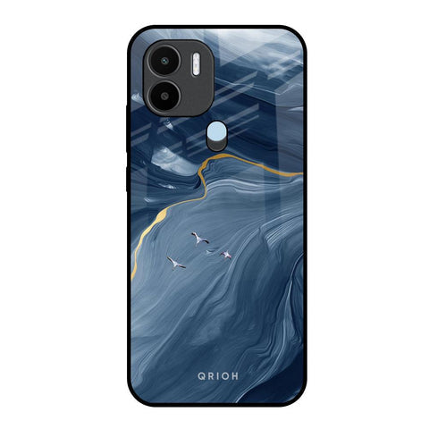 Deep Ocean Marble Glossy Case for Redmi A1 Plus