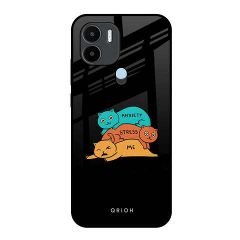Anxiety Stress Glossy Case for Redmi A1 Plus