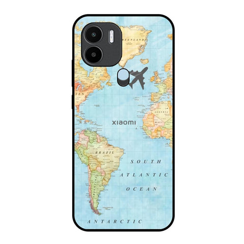 Fly Around The World Glossy Case for Redmi A1 Plus