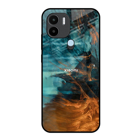 Golden Splash Glossy Case for Redmi A1 Plus