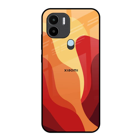 Magma Color Pattern Glossy Case for Redmi A1 Plus
