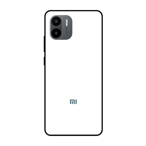 Arctic White Glossy Case for Redmi A1 Plus