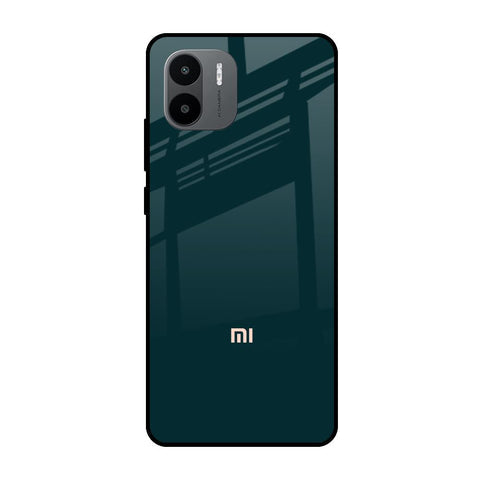Hunter Green Glossy Case For Redmi A1 Plus