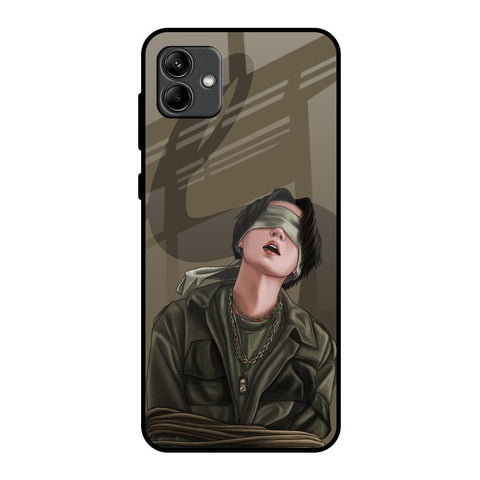Blind Fold Glossy Case for Samsung Galaxy A04