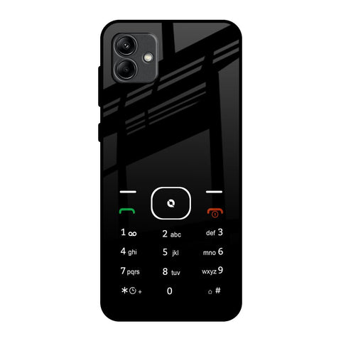 Classic Keypad Pattern Glossy Case for Samsung Galaxy A04