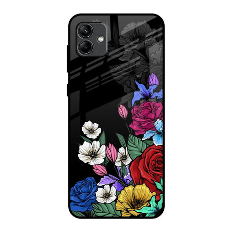 Rose Flower Bunch Art Glossy Case for Samsung Galaxy A04