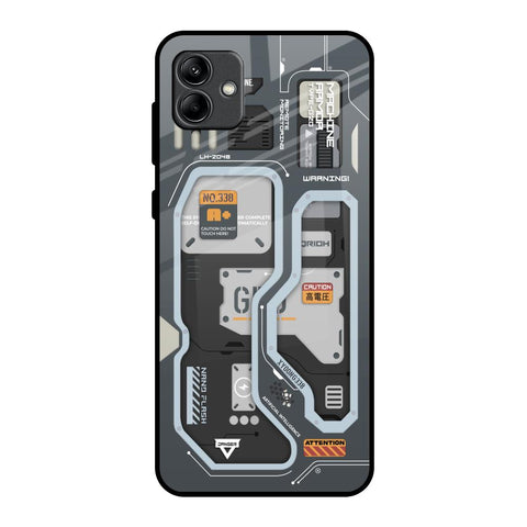 Retro Futuristic Glossy Case for Samsung Galaxy A04