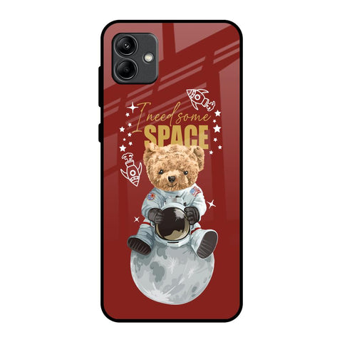 Astronaut Bear Glossy Case for Samsung Galaxy A04