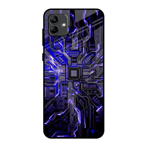 Techno Color Pattern Glossy Case For Samsung Galaxy A04