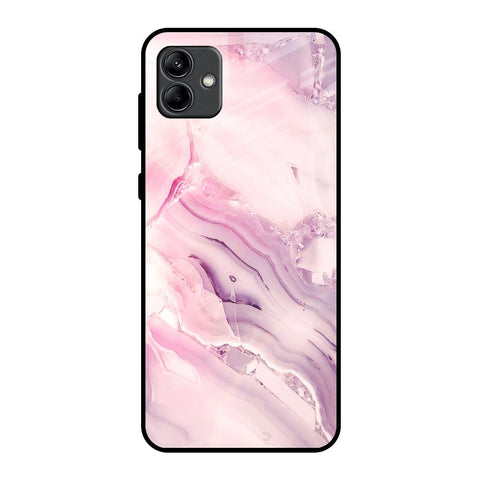 Diamond Pink Gradient Glossy Case For Samsung Galaxy A04