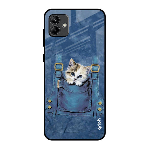 Kitty In Pocket Glossy Case For Samsung Galaxy A04