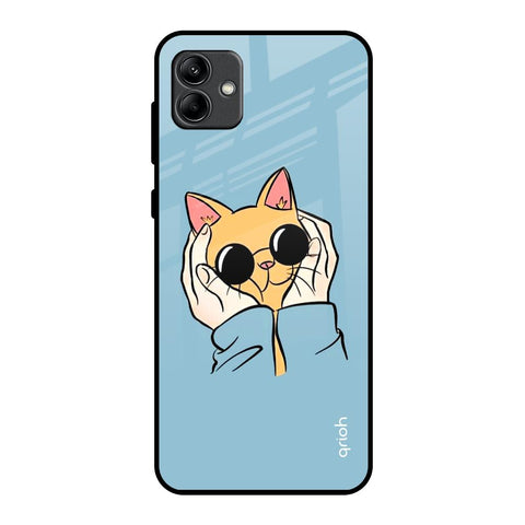 Adorable Cute Kitty Glossy Case For Samsung Galaxy A04