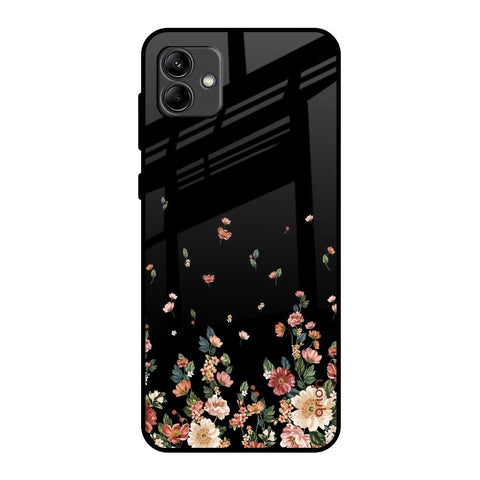 Floating Floral Print Glossy Case for Samsung Galaxy A04