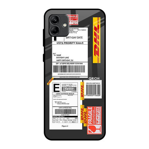 Cool Barcode Label Glossy Case For Samsung Galaxy A04