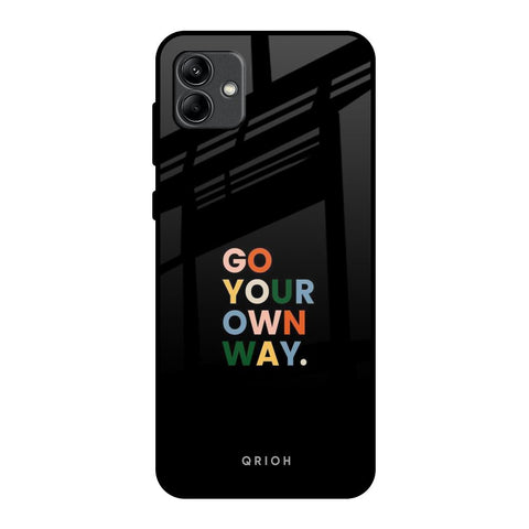 Go Your Own Way Glossy Case for Samsung Galaxy A04