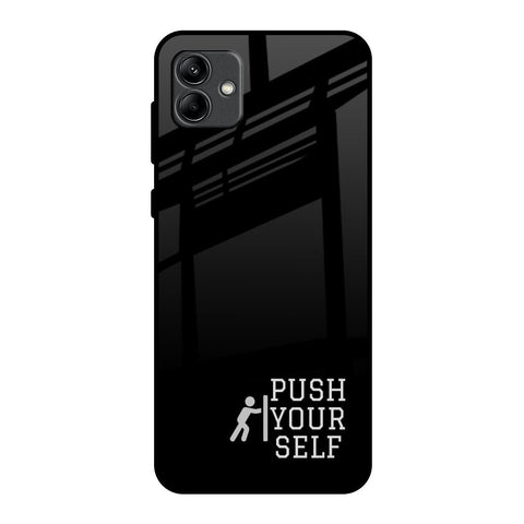 Push Your Self Glossy Case for Samsung Galaxy A04