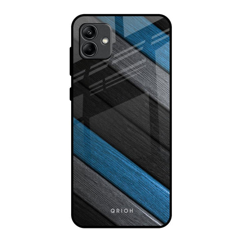 Multicolor Wooden Effect Glossy Case for Samsung Galaxy A04