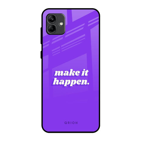 Make it Happen Glossy Case for Samsung Galaxy A04