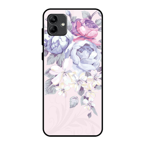 Elegant Floral Glossy Case for Samsung Galaxy A04