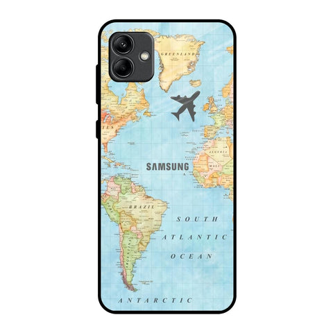 Fly Around The World Glossy Case for Samsung Galaxy A04