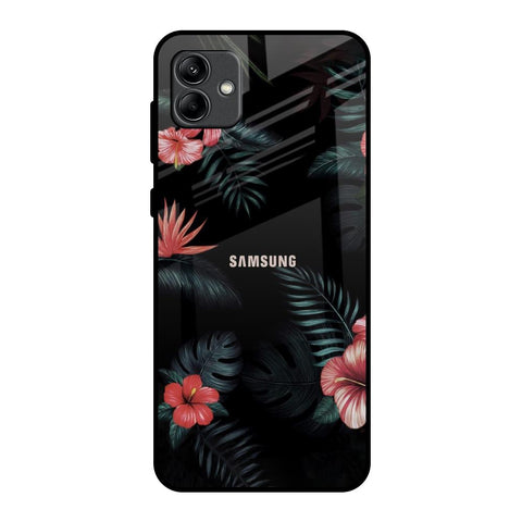 Tropical Art Flower Glossy Case for Samsung Galaxy A04