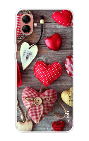 Valentine Hearts Soft Cover for Samsung Galaxy A04