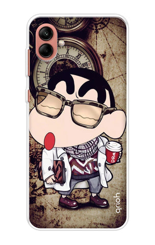 Nerdy Shinchan Soft Cover for Samsung Galaxy A04