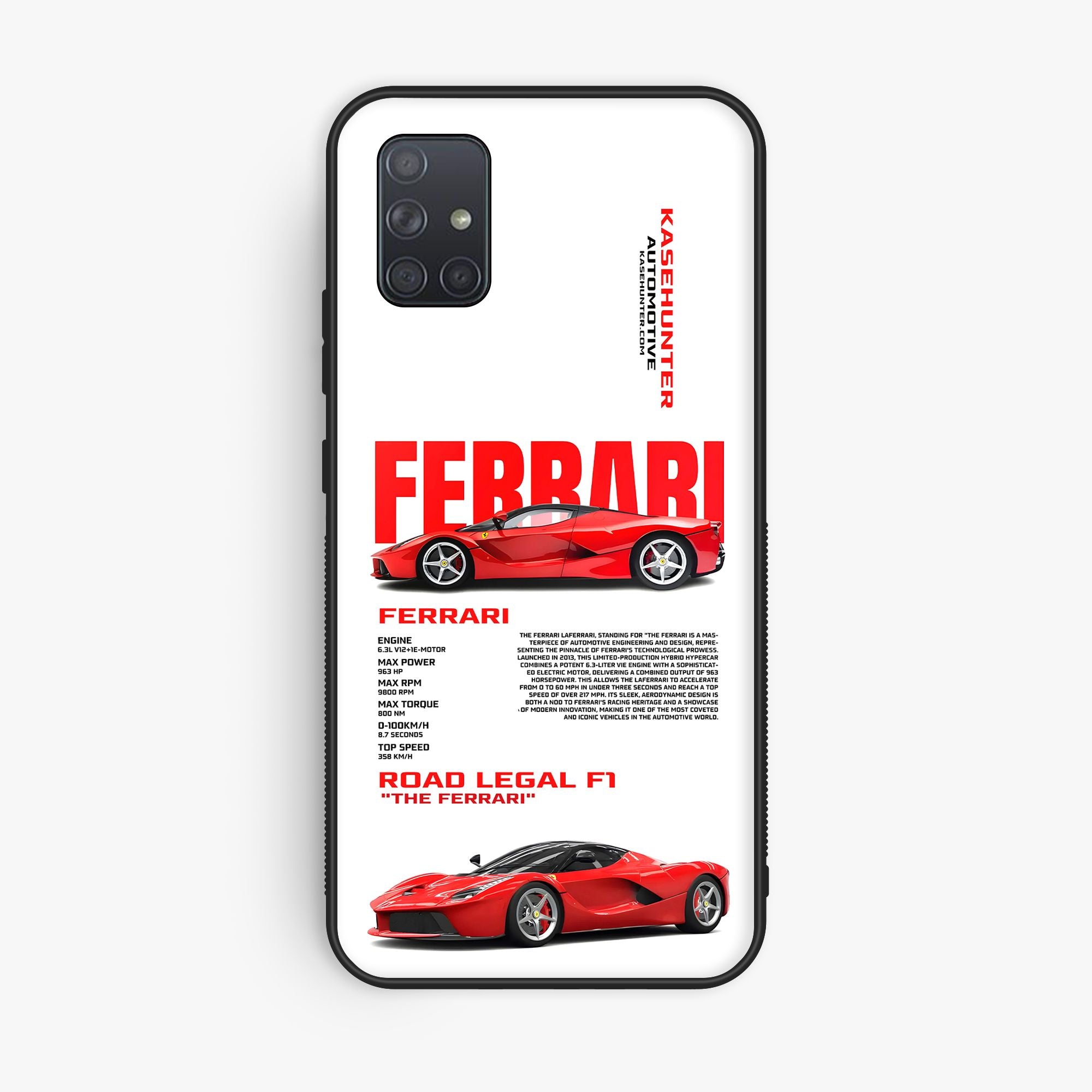 Samsung Galaxy A51 - Wallpaper 163 - Premium Printed Glossy Phone Case