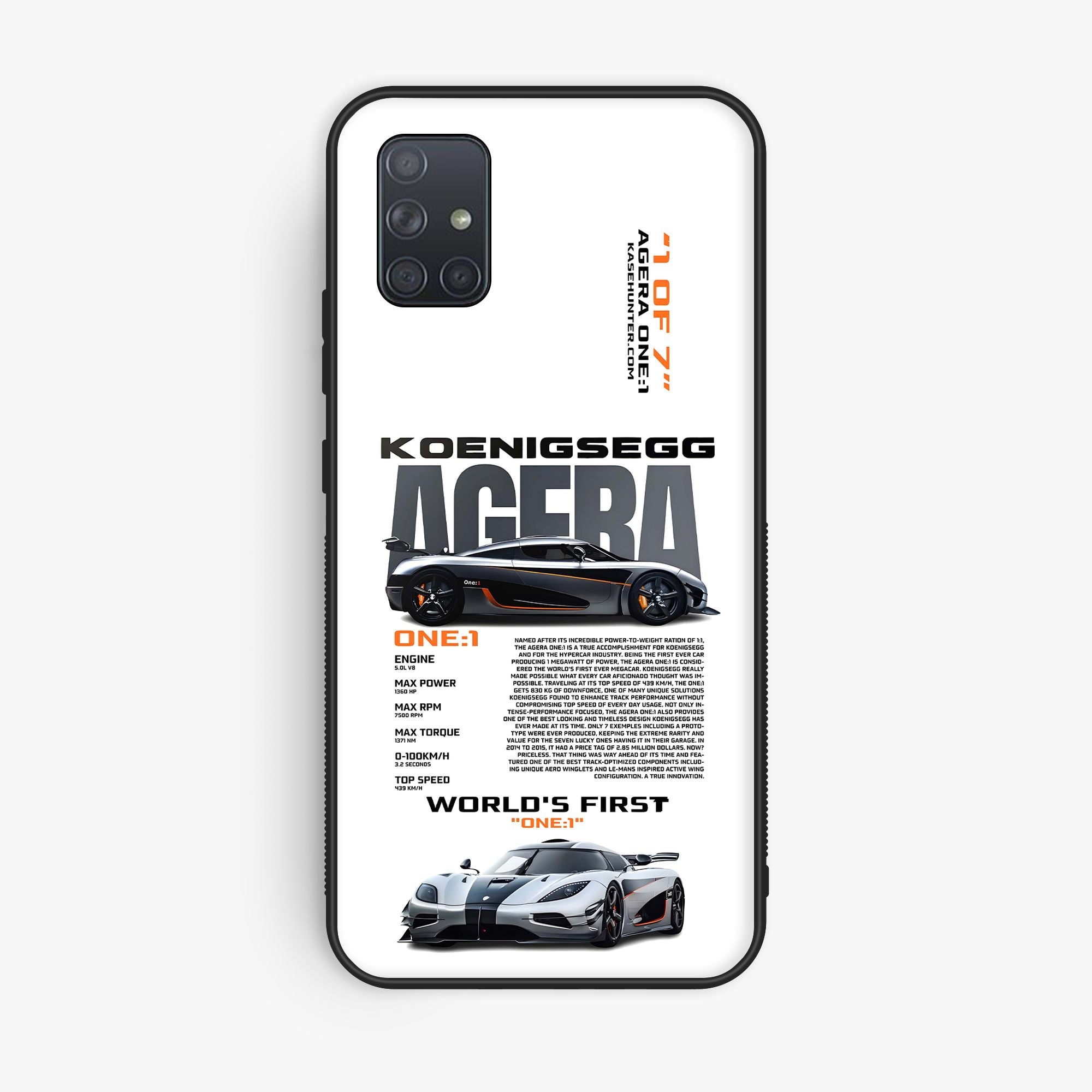Samsung Galaxy A71 - Wallpaper 167 - Premium Printed Glossy Phone Case