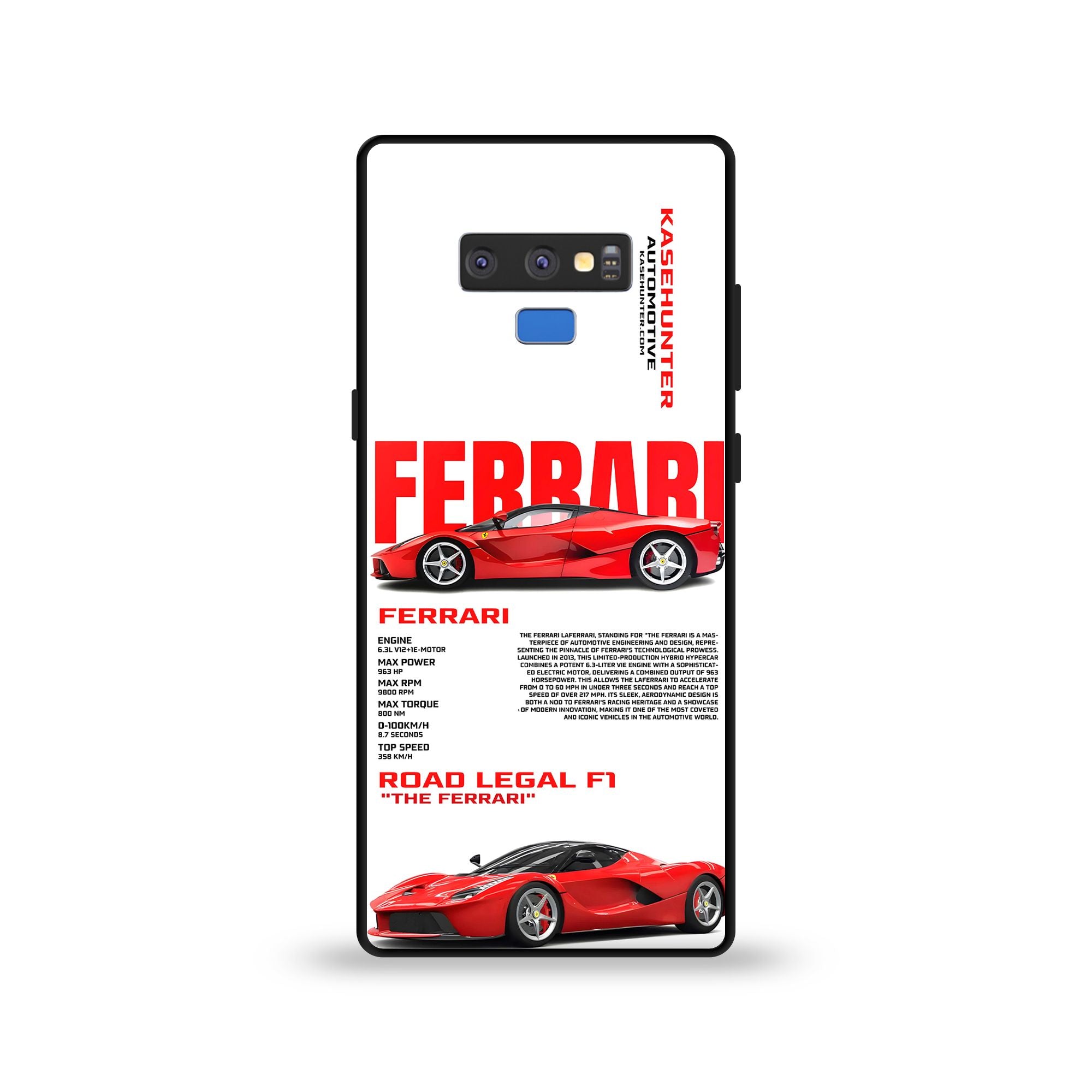 Samsung Galaxy Note 9 - Wallpaper 163 - Premium Printed Glossy Phone Case